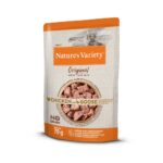 nature's variety cat wet original no grain frango e ganso paté 70gr