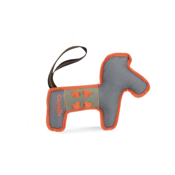 brinquedo cão com squeacker camon