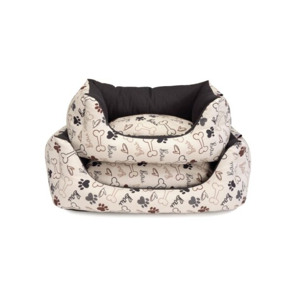 cama retangular bau camon