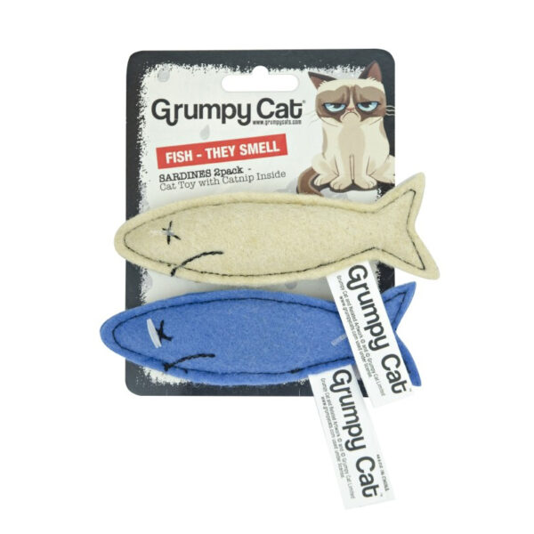 grumpy cat smelly sardines