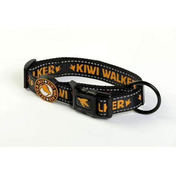 KIWI WALKER DOG COLLAR LARANJA