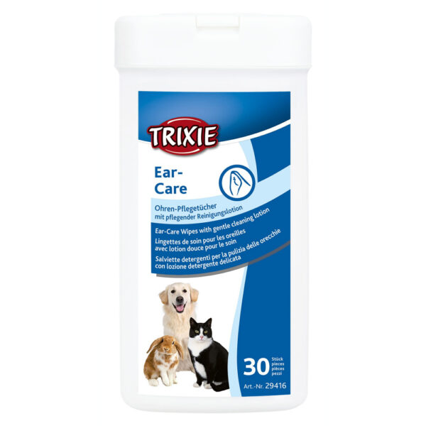 trixie toalhetes limpeza auricular 30un