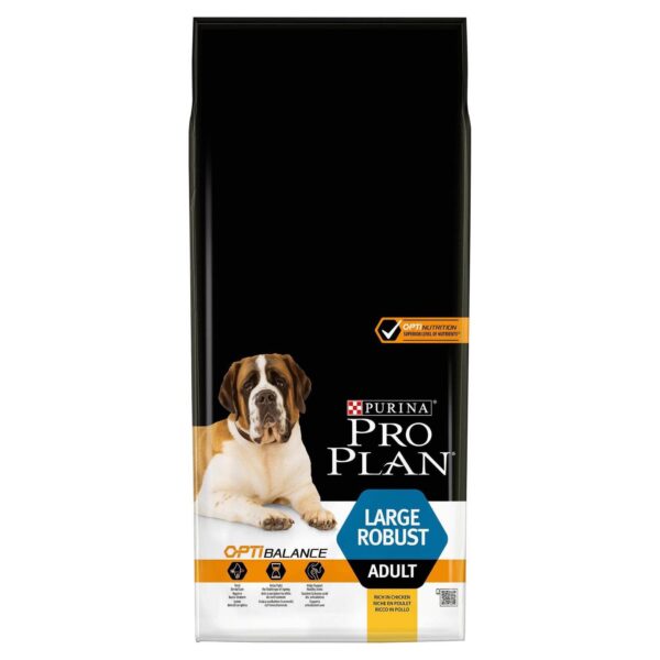 purina pro plan optibalance large robust adult chicken 14kg