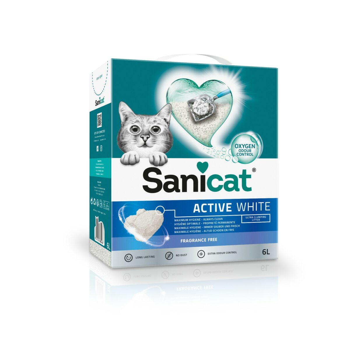 sanicat active white fragance free
