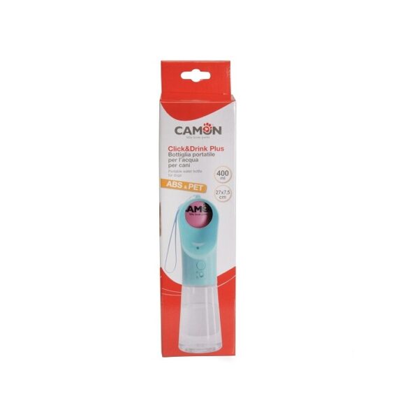 garrafa portátil 400ml rosa camon