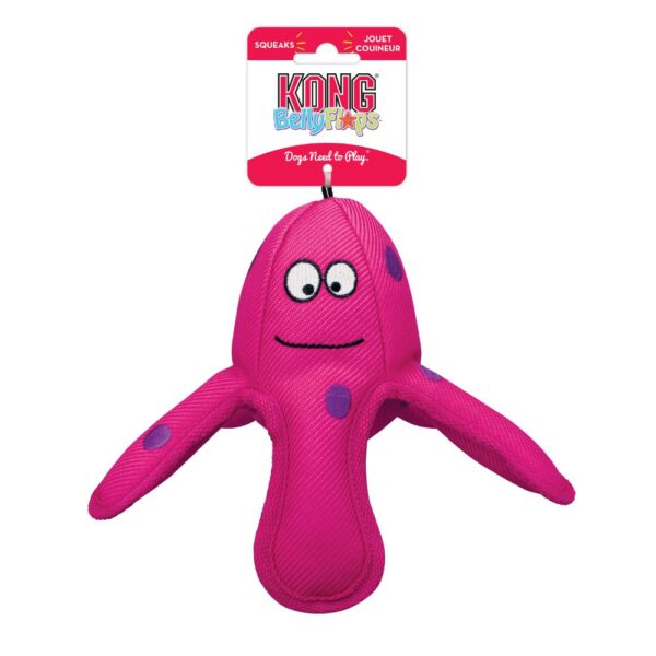 kong belly flops octopus