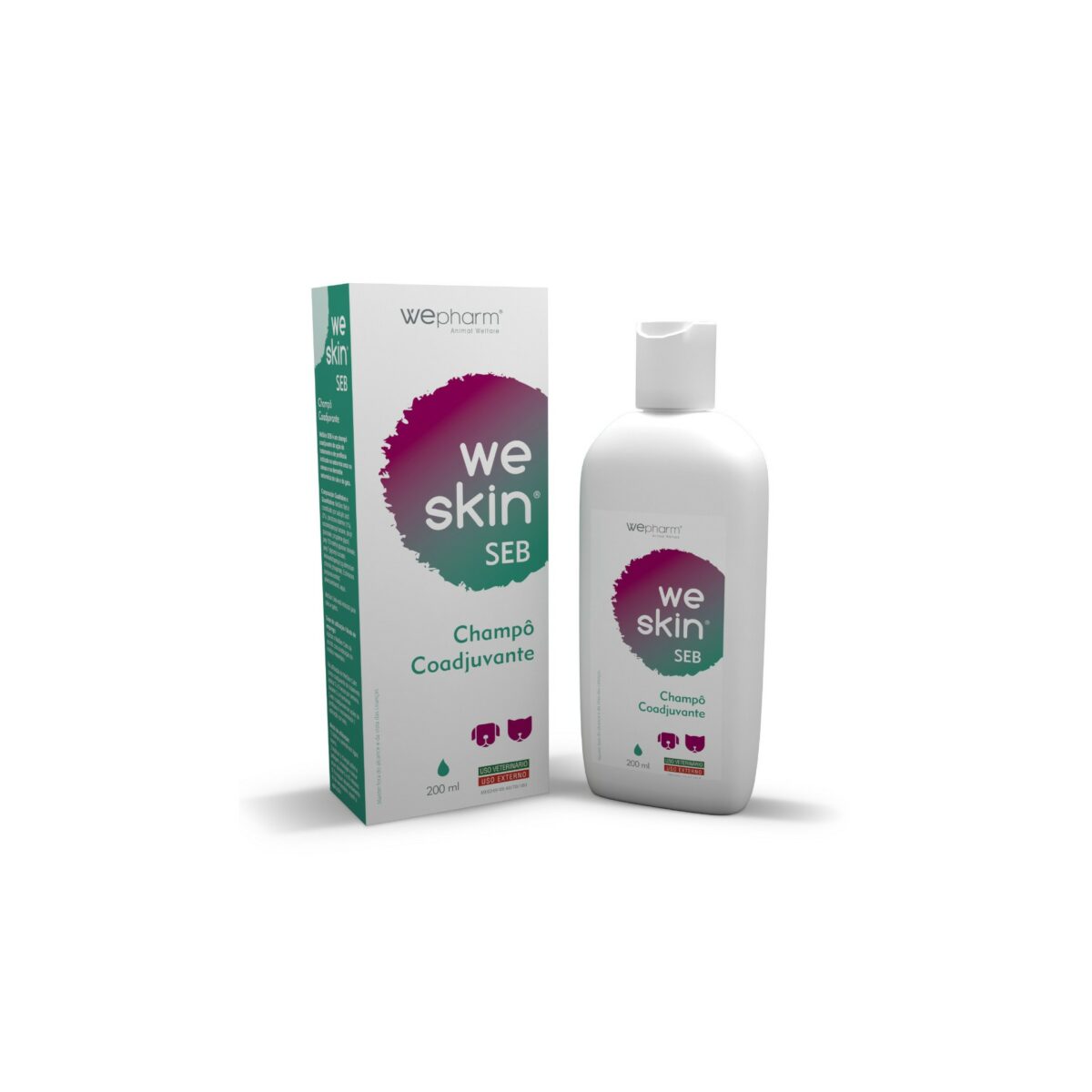 weskin seb champo 200ml wepharm wepet