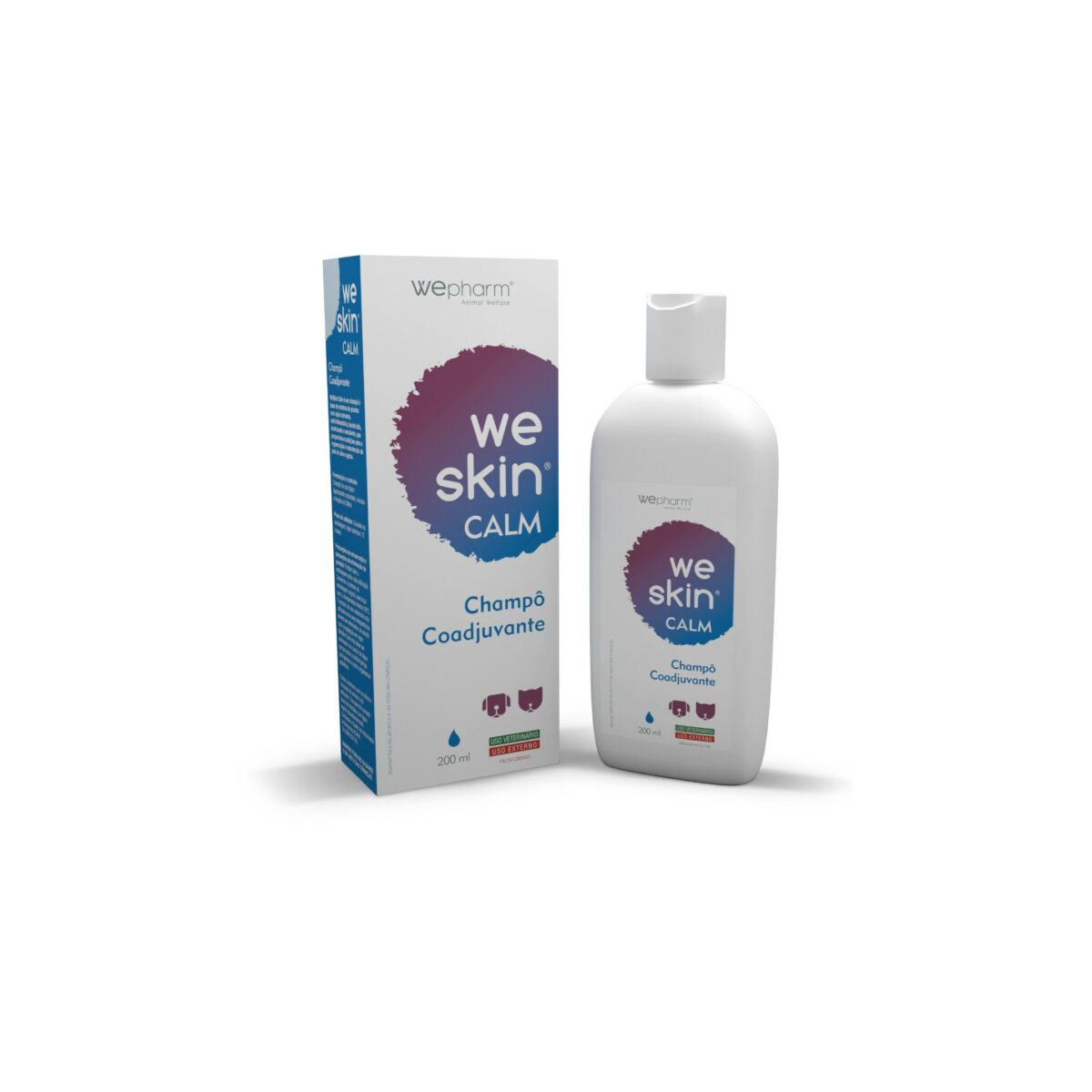 weskin calm champo 200ml wepharm wepet