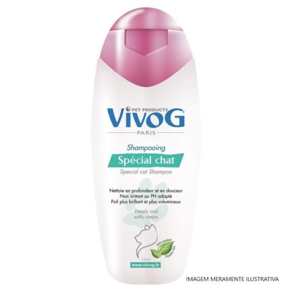 VIVOG CHAMPO PARA GATOS 300ML WEPET