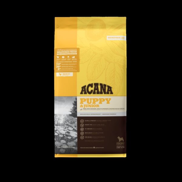 acana puppy and junior 17kg