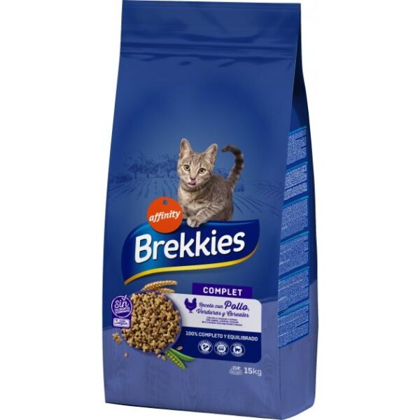 brekkies cat complete V&C 15kg wepet