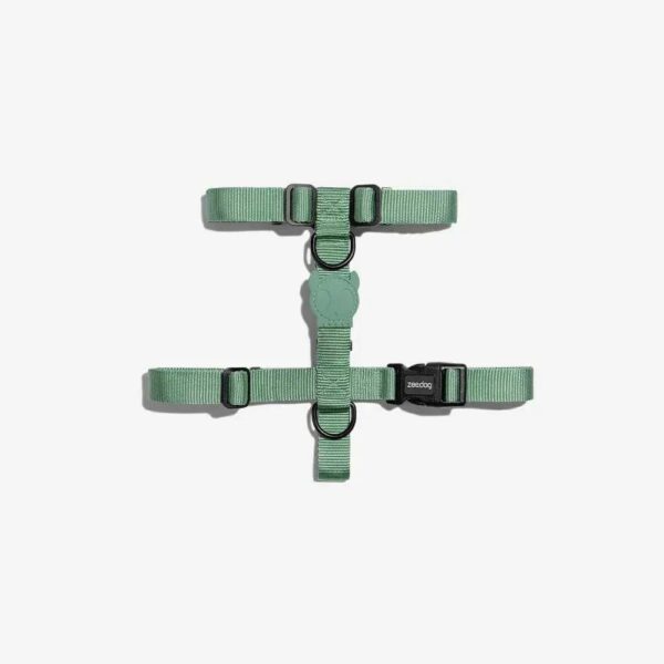ZEE.DOG H-HARNESS ARMY GREEN WEPET CÃO