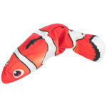 peixe palhaço com movimento usb e catnip wepet