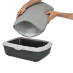 wepet trixie tapete crivo para wc gatos