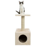 ARRANHADOR JUNIOR ZAMORA (BEGE) WEPET GATO