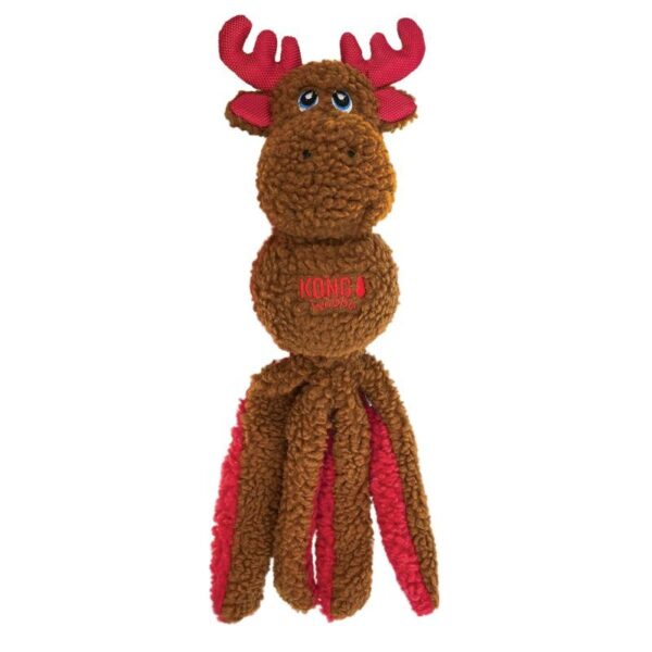 KONG HOLIDAY DOG WUBBA SANTA REINDEERL WEPET BRINQUEDO CÃO NATAL