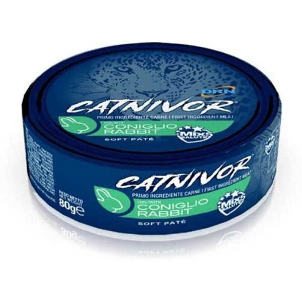 CATNIVOR COELHO 80GR wepet alimento humido gato