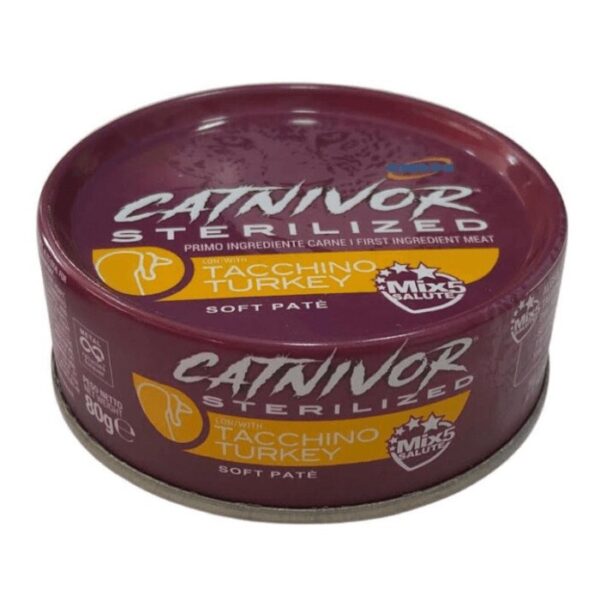 CATNIVOR ESTERILIZADO PERU 80GR WEPET GATO ADULTO