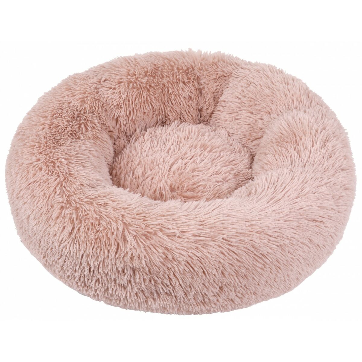 wuapy CAMA PUFF SMOOTH BASKET ROSA wepet cão gato
