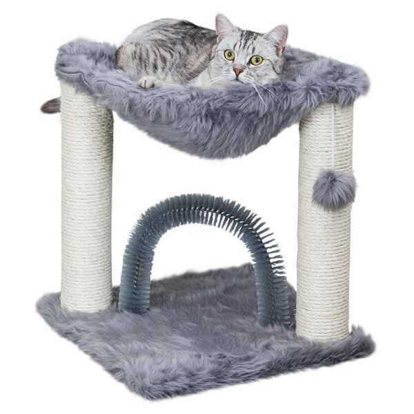 ARRANHADOR BAZA C/ ARCO DE MASSAGEM 50 CM