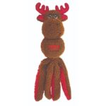 KONG HOLIDAY DOG WUBBA SANTA REINDEER
