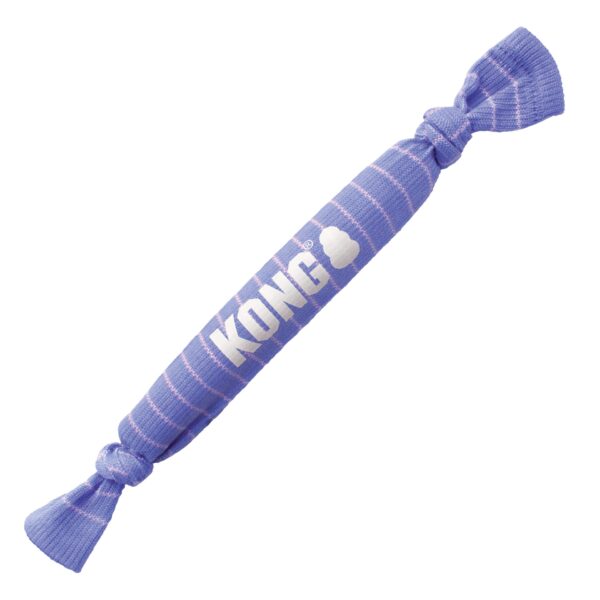 KONG SIGNATURE CRUNCH ROPE SINGLE PUPPY SM/MD (SKK32E) WEPET BRINQUEDO CÃO