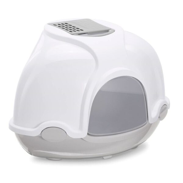 CASA DE BANHO GINGER CINZA 52X52X44,5CM WEPET WC GATOS