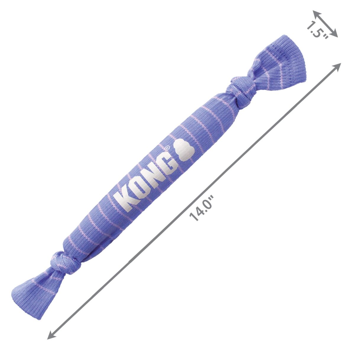 4 KONG SIGNATURE CRUNCH ROPE SINGLE PUPPY SM/MD (SKK32E) WEPET BRINQUEDO CÃO