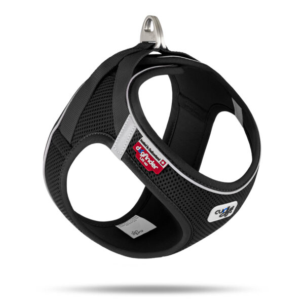 CURLI PEITORAL MAGNÉTICO AIR MESH PRETO WEPET CÃO