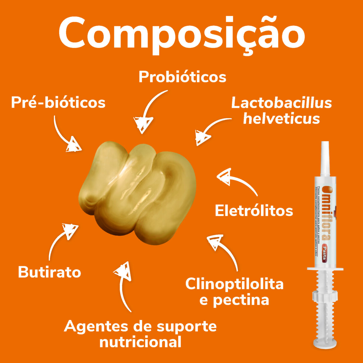 OMNIFLORA PASTA 15ML WEPET