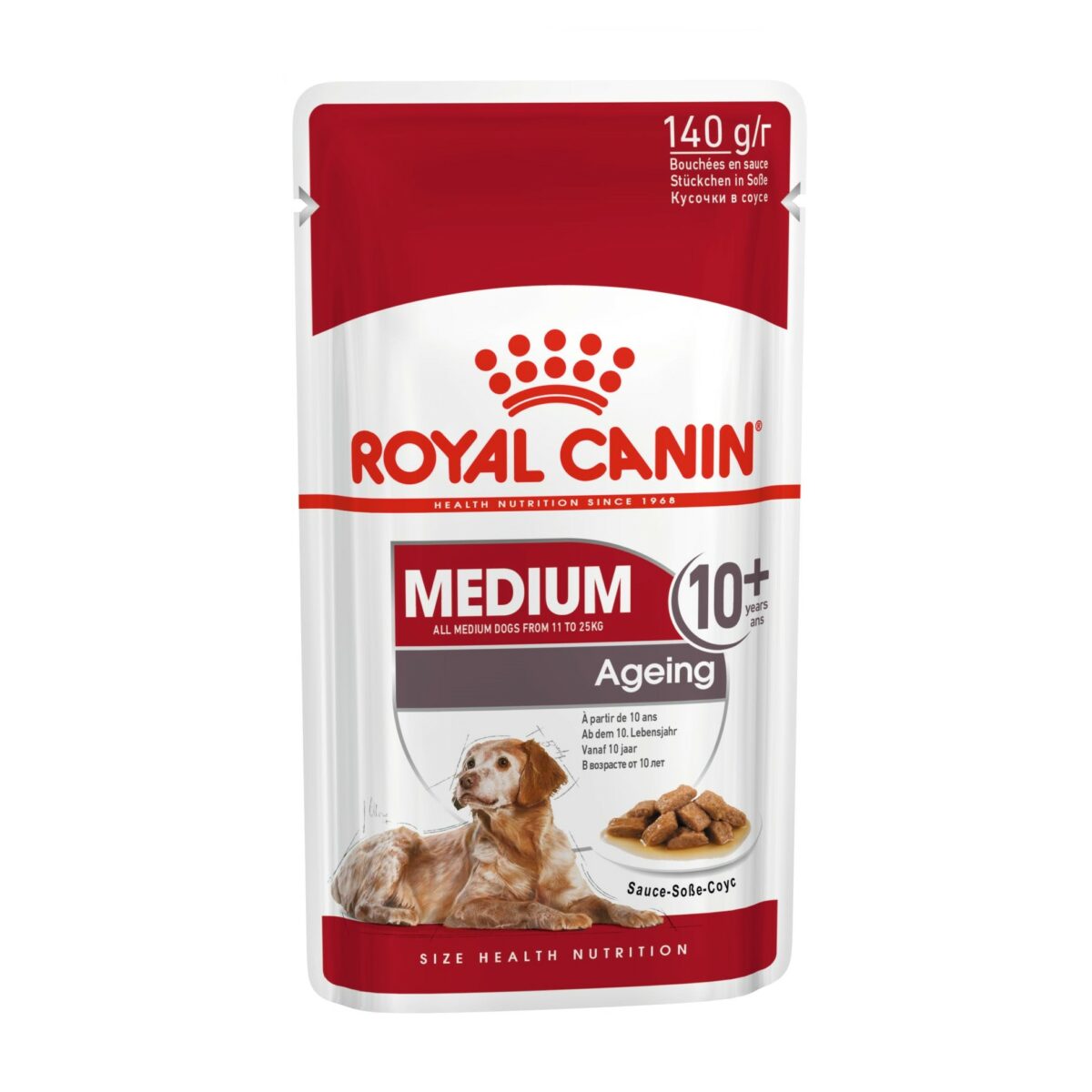 Ração Húmida Royal Canin Medium Ageing 10+ 140gr wepet cão
