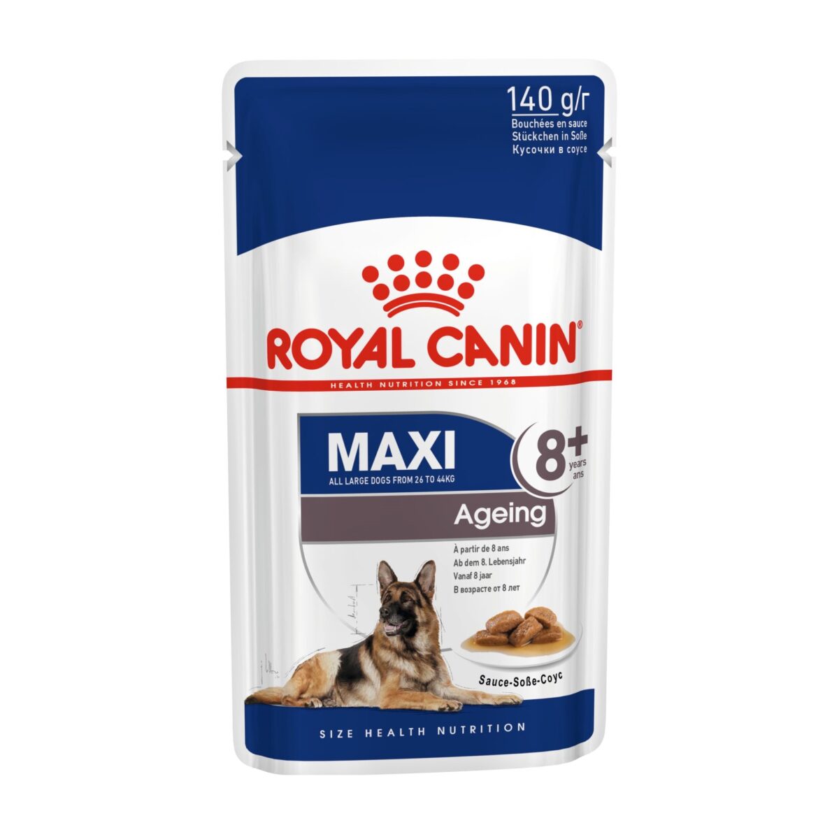 1 Ração Húmida Royal Canin Maxi Ageing 8+ 140gr wepet cão