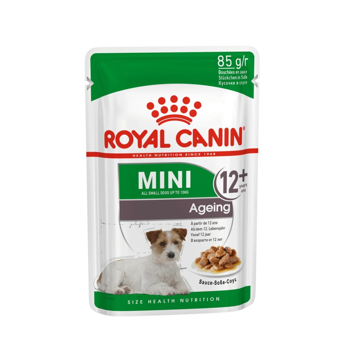 Ração Húmida Royal Canin Mini Ageing +12 85g wepet cão