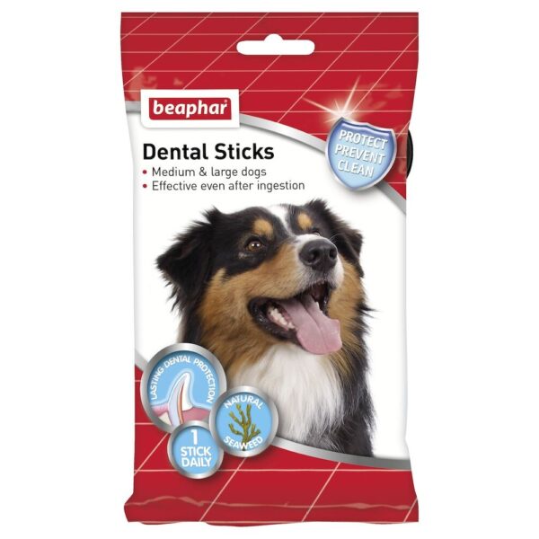 DENTAL STICKS CAES PEQUENOS 7UN 182GR WEPET CÃO