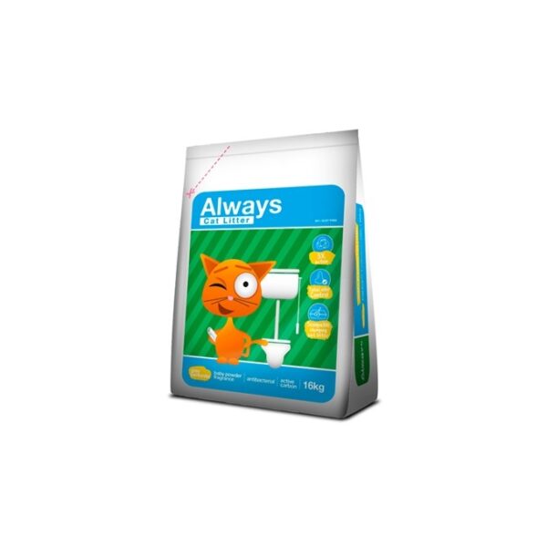 always cat litter 3x areia gato wepet