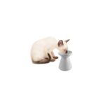 BEBEDOURO GATO EM ALTURA LIFTS TYLE4PETS BRANCO 150ML WEPET