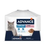 Advance Cat Wet Sterilized turkey 4x85gr wepet