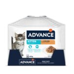 Advance Cat Wet kitten chocken 4x85gr wepet