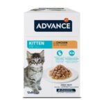 Advance Cat Wet kitten chocken 12x85gr wepet