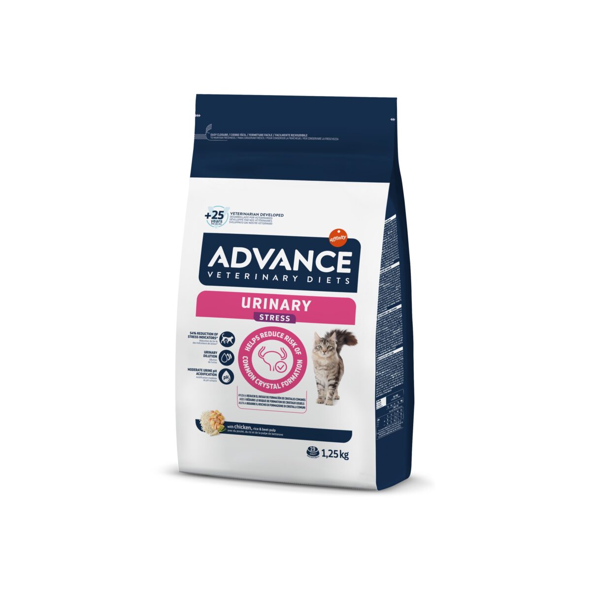 AVET CAT URINARY STRESS 1,25KG WEPET