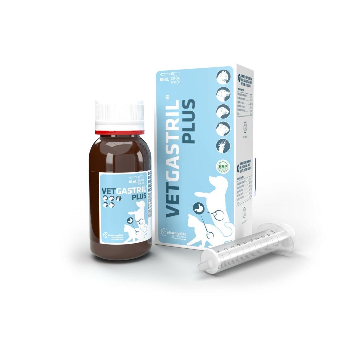 vetgastril gel oral 50ml wepet cão gato pharmadiet