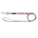 TRELA FLORAL PINK LEASH WEPET CÃO