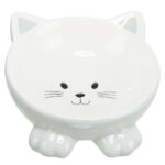 GAMELA ELEVADA CERAMICA GATO 0,15LT/ø14C WEPET