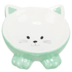 GAMELA ELEVADA CERAMICA GATO 0,15LT/ø14C WEPET