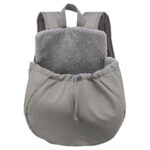 MOCHILA "MOLLY" 25x38x17 CM (CINZA) WEPET CÃO