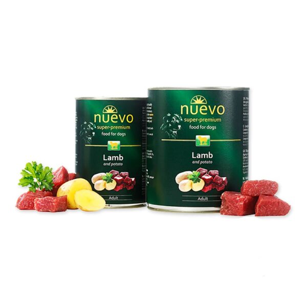 "NUEVO" DOG ADULT - CORDEIRO E BATATA WEPET ALIMENTO HUMIDO