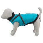 CAPA PONTIS C/ PEITORAL P/ CAES AZUL TURQUESA TRIXIE WEPET