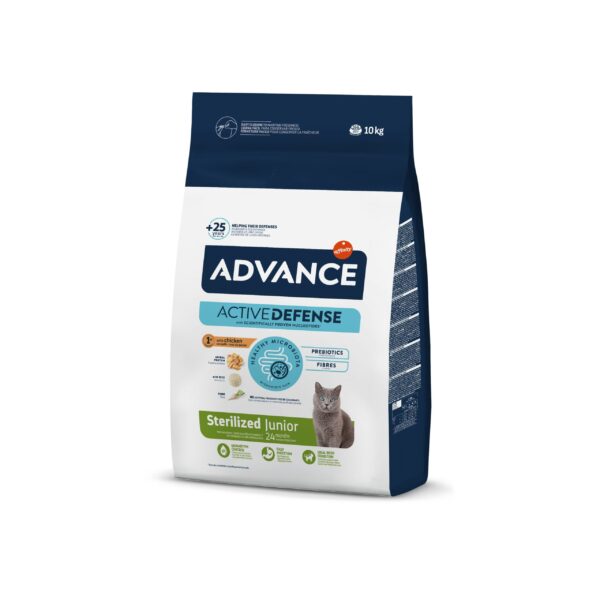 ADVCATYOUNGSTERILIZEDCHICKEN&RICE 10KG WEPET GATO