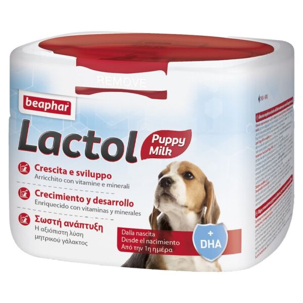 Leite em Pó Lactol Filhote de Cachorro wepet cão beaphar