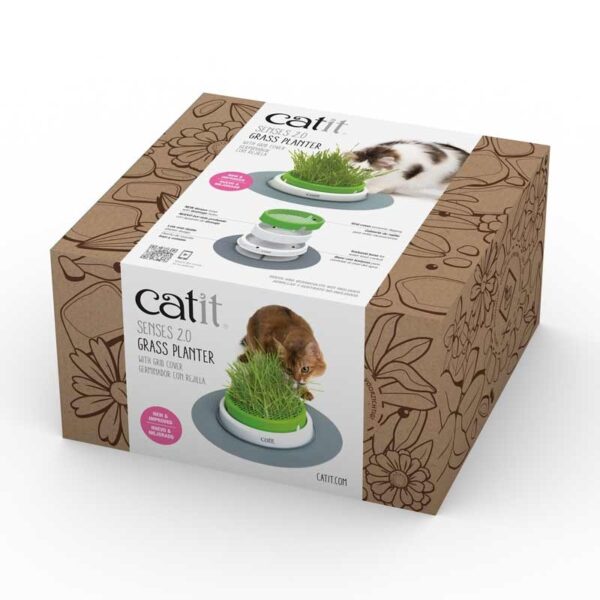 Catit Senses 2.0 Germinador Sin Hierba Gatera wepet gato